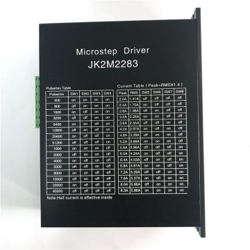 pilote de moteur pas à pas pour 110mm; Moteur pas à pas de 130mm avec l&#39;entrée de 120 ~ 240VAC et le courant de sortie de 2.0 ~ 8.3A